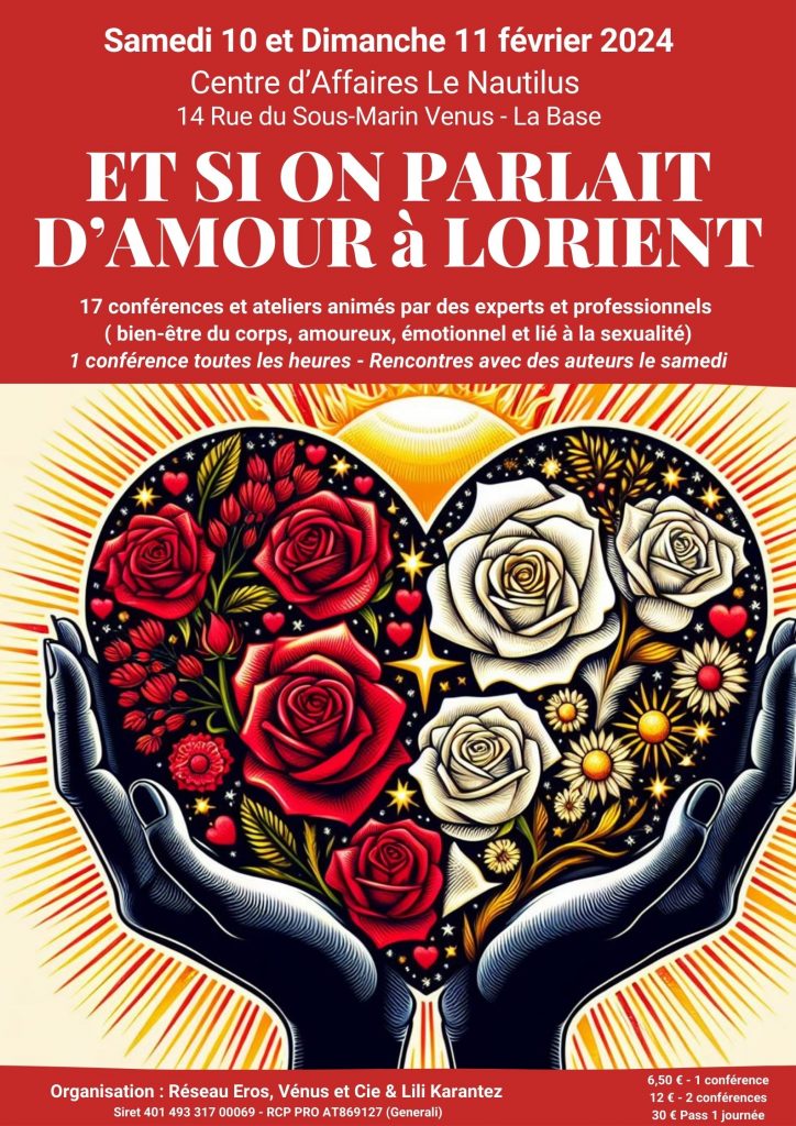 Samedi 10 et dimanche 11 février : Et si on parlait d'amour à Lorient